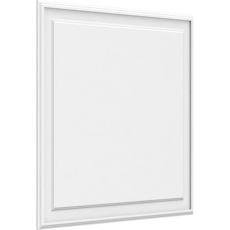Ekena Millwork Legacy Raised Panel Decorative Wall Panel, 36"W x 34"H x 5/8"P WALP36X34X062LEG